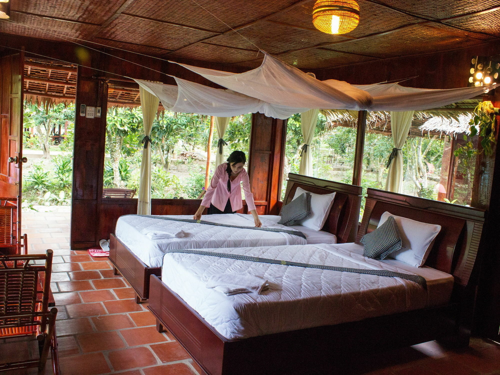 Mekong Rustic Lodge Cai Lậy Exterior foto